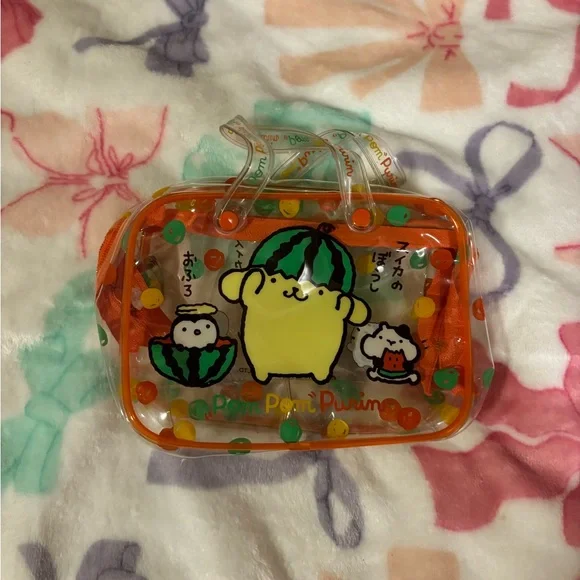 Vintage 2000 1999 Sanrio Japan Pom Pom Purin Backpack Towel Toothbrush Clip Lot Sanrio | Bags | Hello Kitty Backpack | Poshmark main image 3